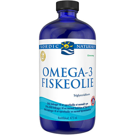 Omega-3 med citronsmak (flytande)