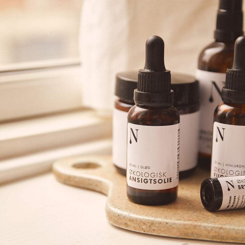Ekologisk Ansiktsolja Glöd