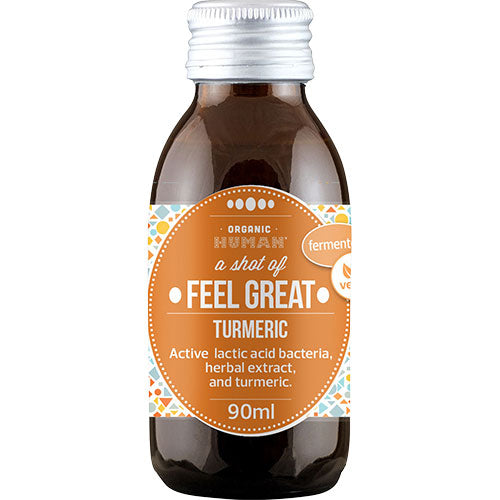 Human Fermenterad Gurkmejashot Ekologisk