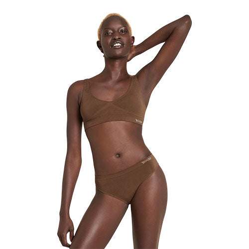 Padded Shaper Crop Bra nude 6 str. XS