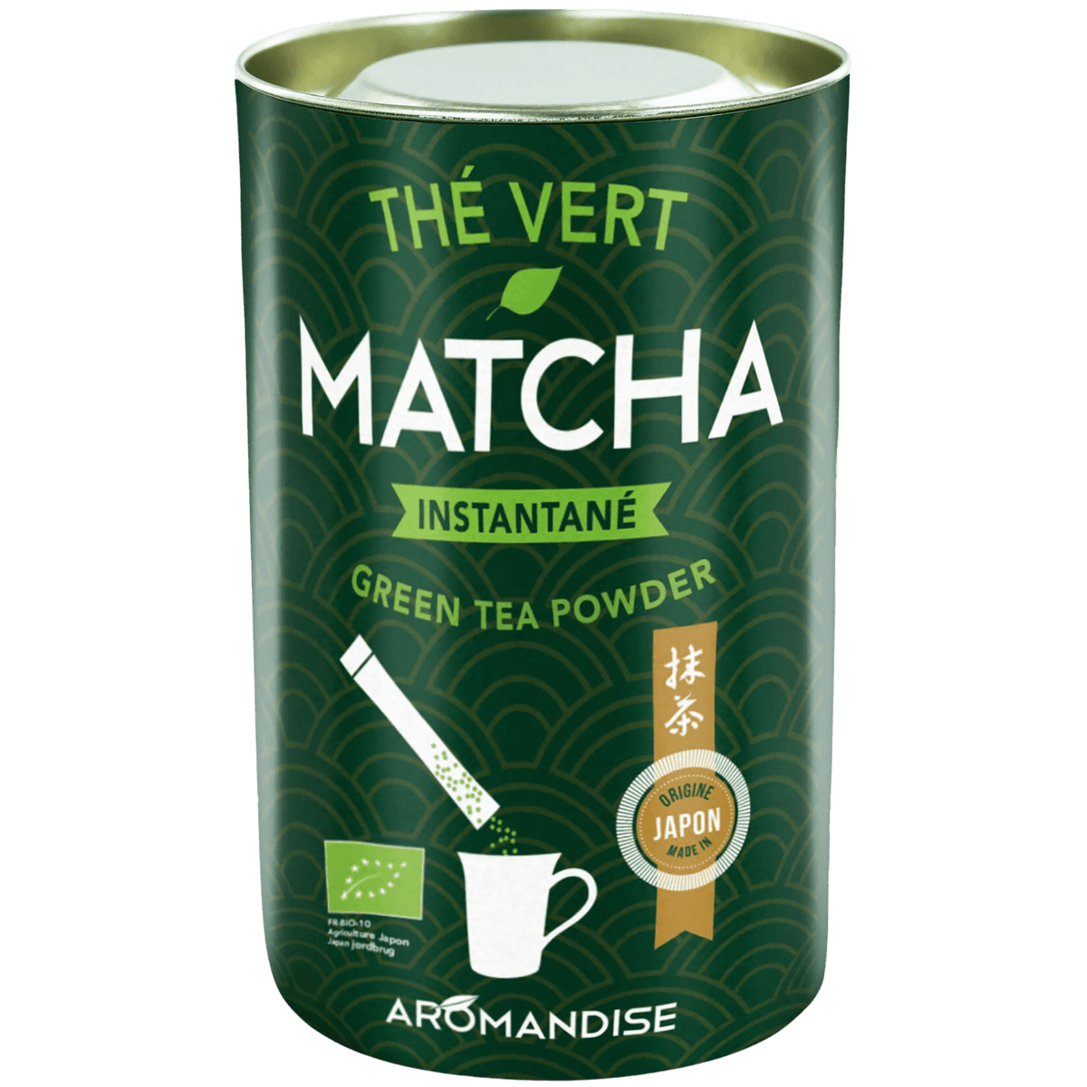 Aromandise Matcha Instant Te Portionspåsar Ekologisk