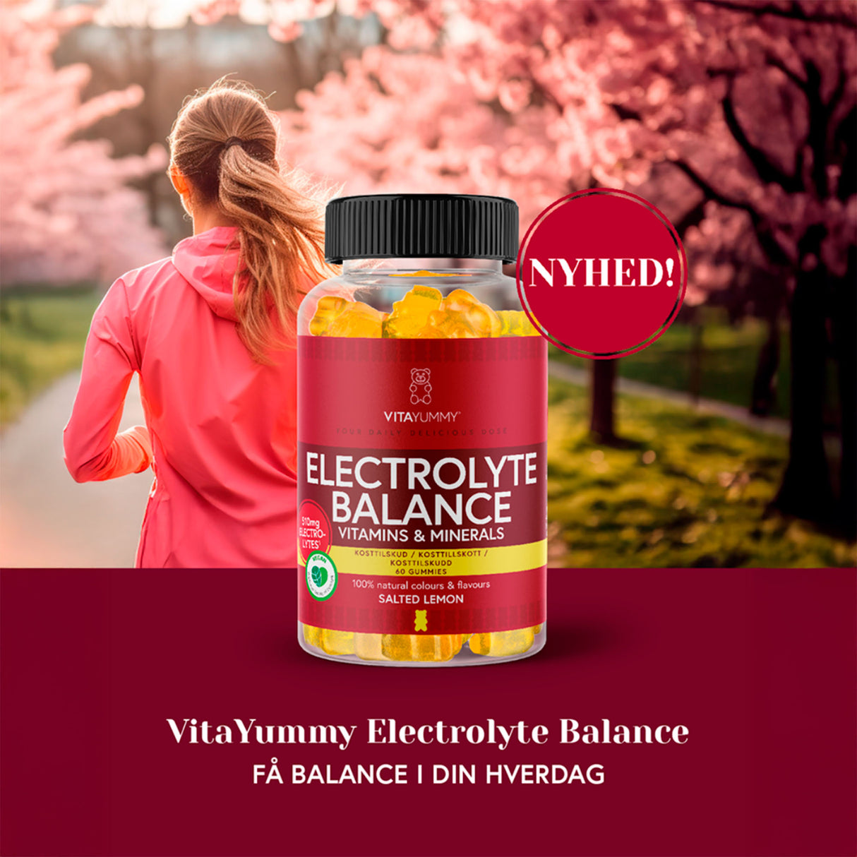 VitaYummy Electrolyte Balance (Salted Lemon) | 60 vingummi