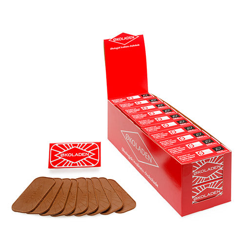 Påläggchoklad Ljus 9 Stk EKO