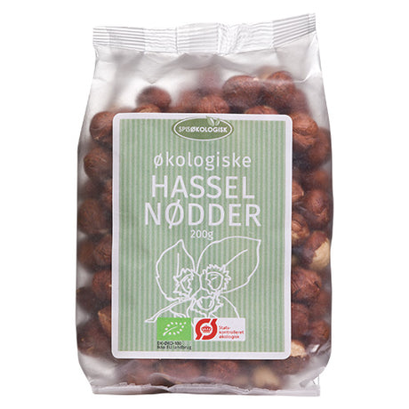 Hasselnötter.