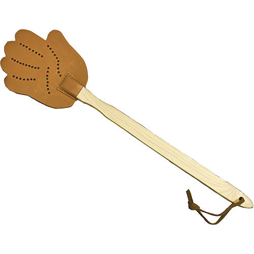 Flugsnärtare i Bokträ m. Läderhandtag 480 mm