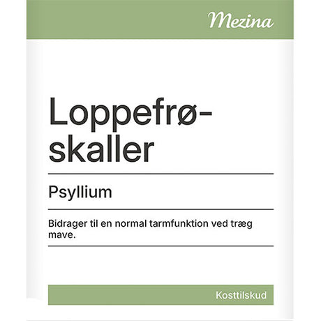 Mezina Loppefrøskaller Psyllium Pulver 450 g