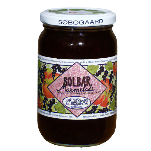 Svartvinbärsmarmelad med äpple EKO