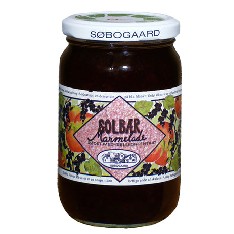 Svartvinbärsmarmelad med äpple EKO
