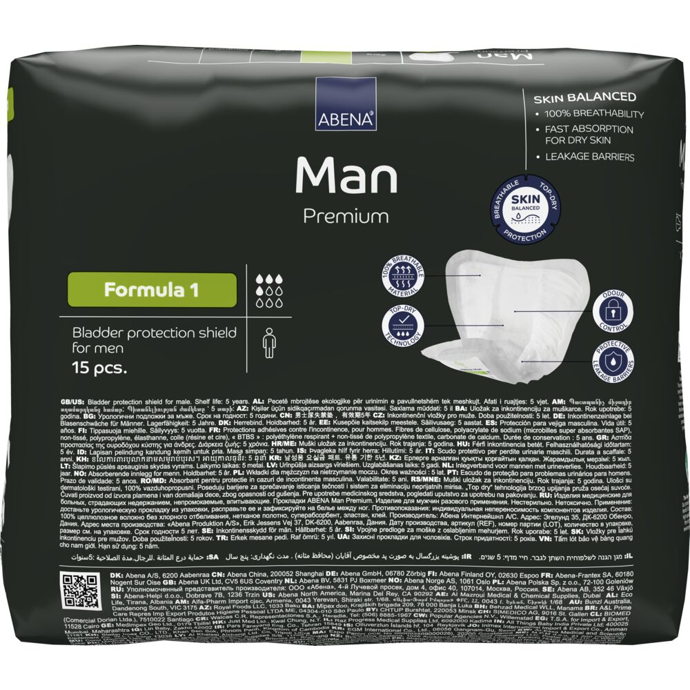 Abena Man Formula 1 | 15 stk