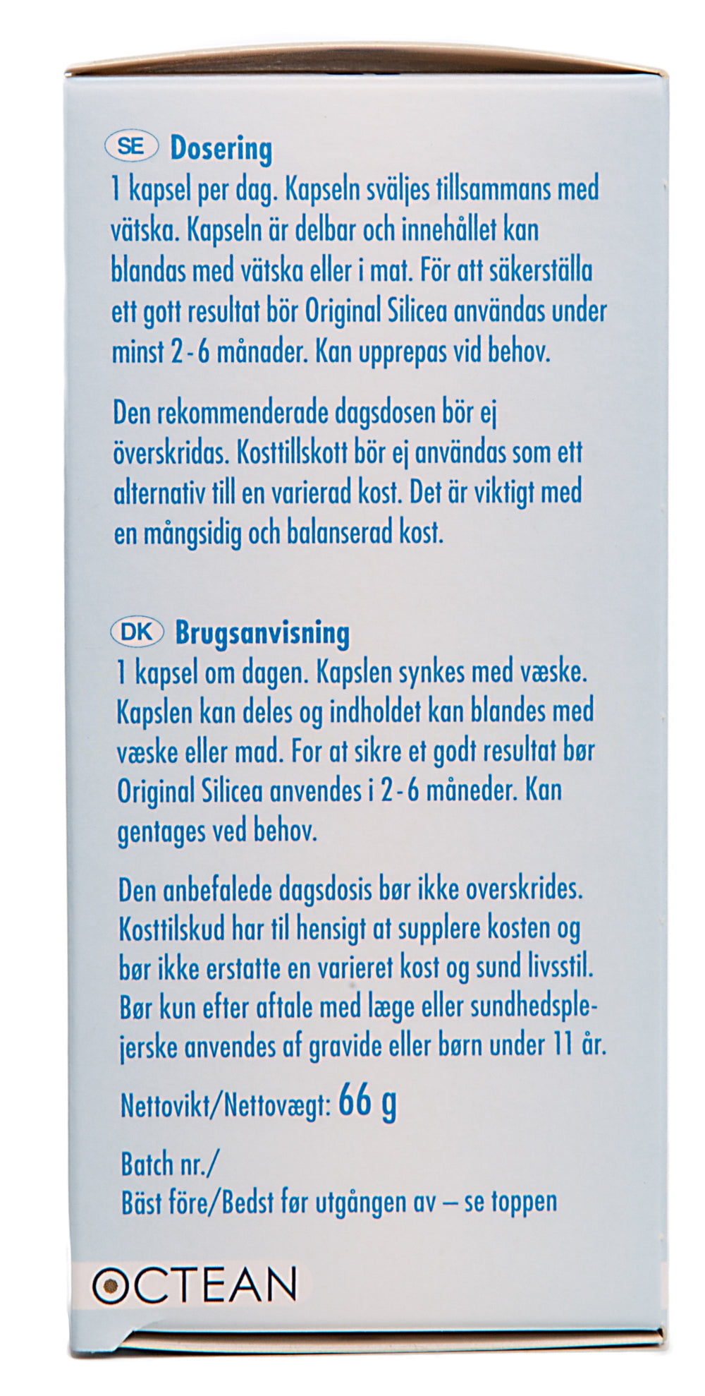 Original - Hår, hud & naglar