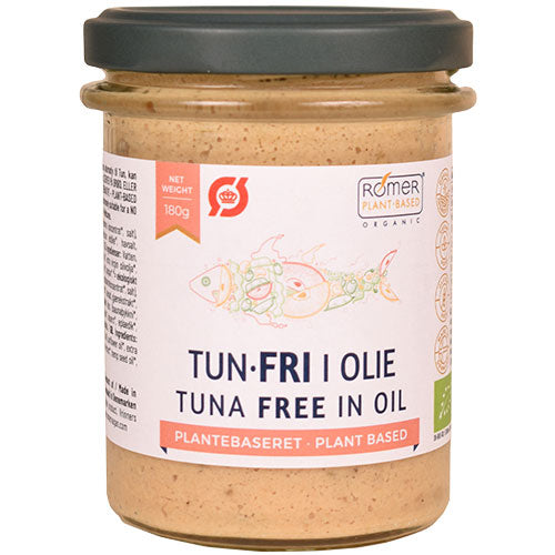 Plantbaserad tonfisk i olja Ekologisk