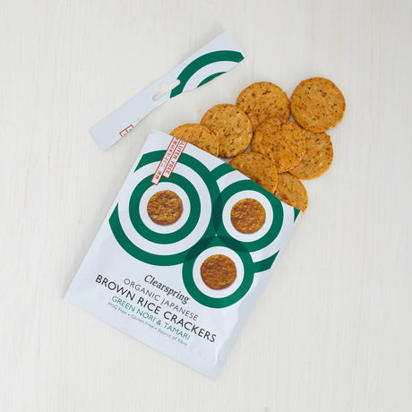 Rice Cracker Nori tång & Tamari EKO Glutenfri