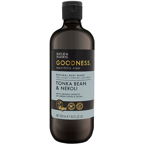 Goodness Tonka Bean & Neroli Body Wash