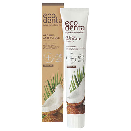 Tandkräm med Kokosolja Utan Fluor