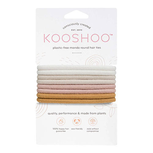 Hårsnoddar (runda) Golden Fibres 8 st.