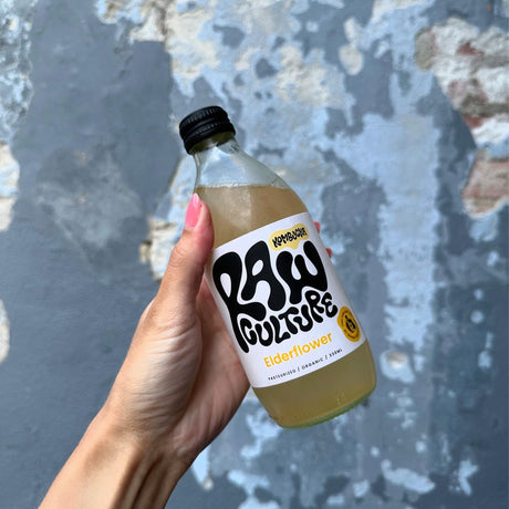Raw Culture Kombucha Fläder Eko | 330 ml