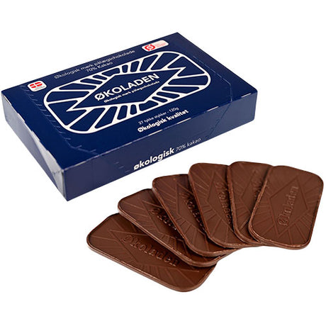 Påläggschoklad Mörk 70% EKO