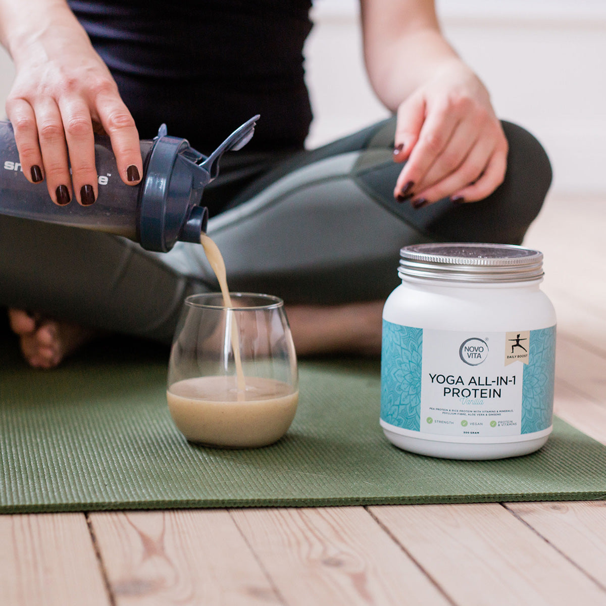Yoga All-in-1 Protein med vaniljsmak