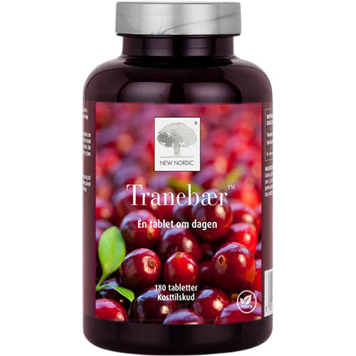 New Nordic Tranebær | 180 tabletter