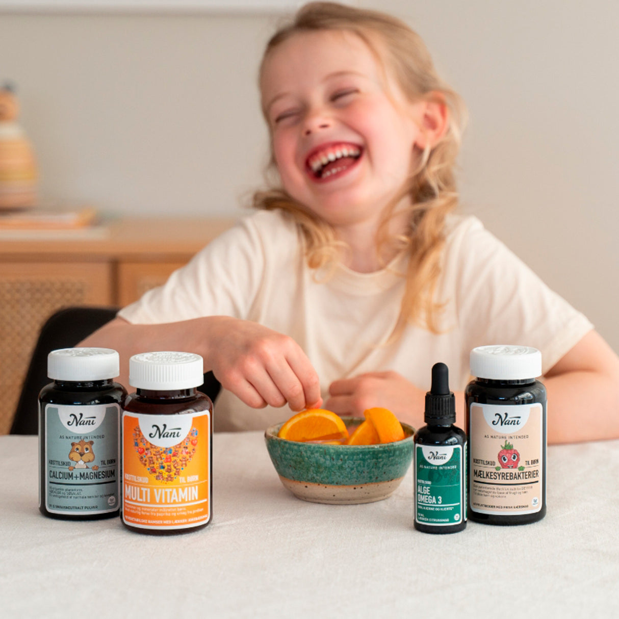 Nani Alge Omega 3 droppar med citrussmak | 50 ml