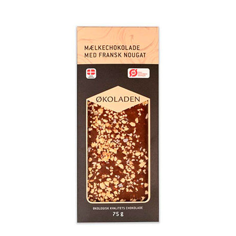 Mjölkchoklad M. Fransk Nougat Eko