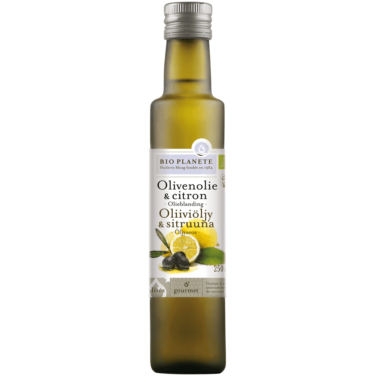 BioPlanète Biogan Oliv Citronolja Ekologisk | 250 ml