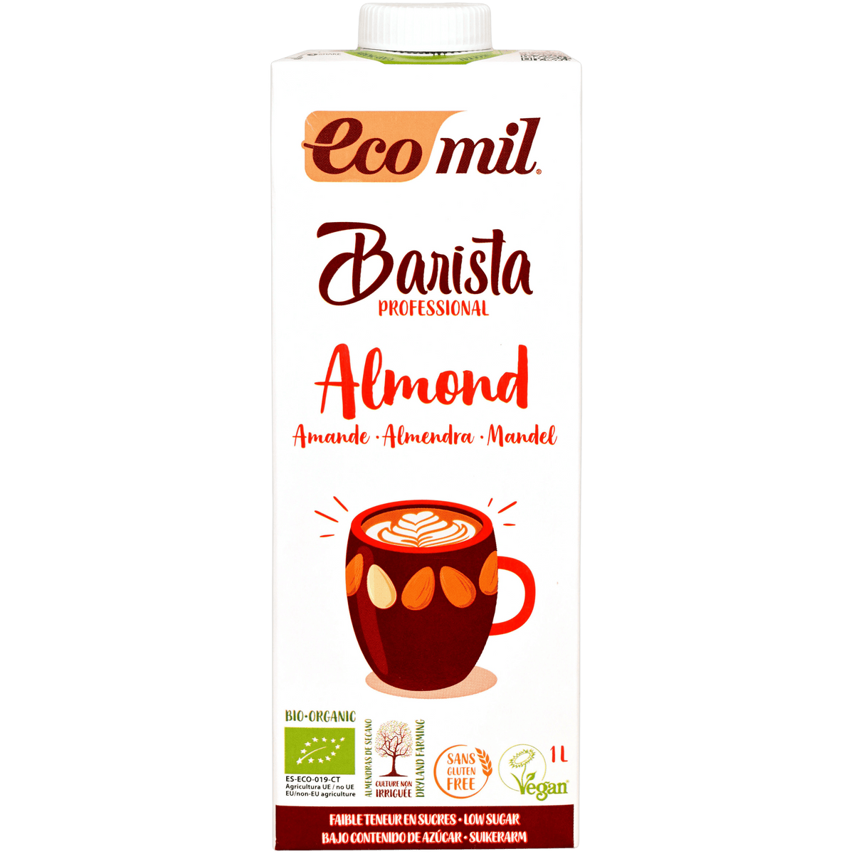 Ecomil Mandeldryck Barista Ekologisk | 1 liter
