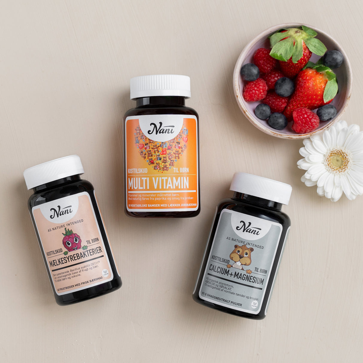 Nani Calcium+Magnesium barn | 91 g