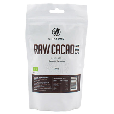 Cacao Nibs Grovhackade Eko