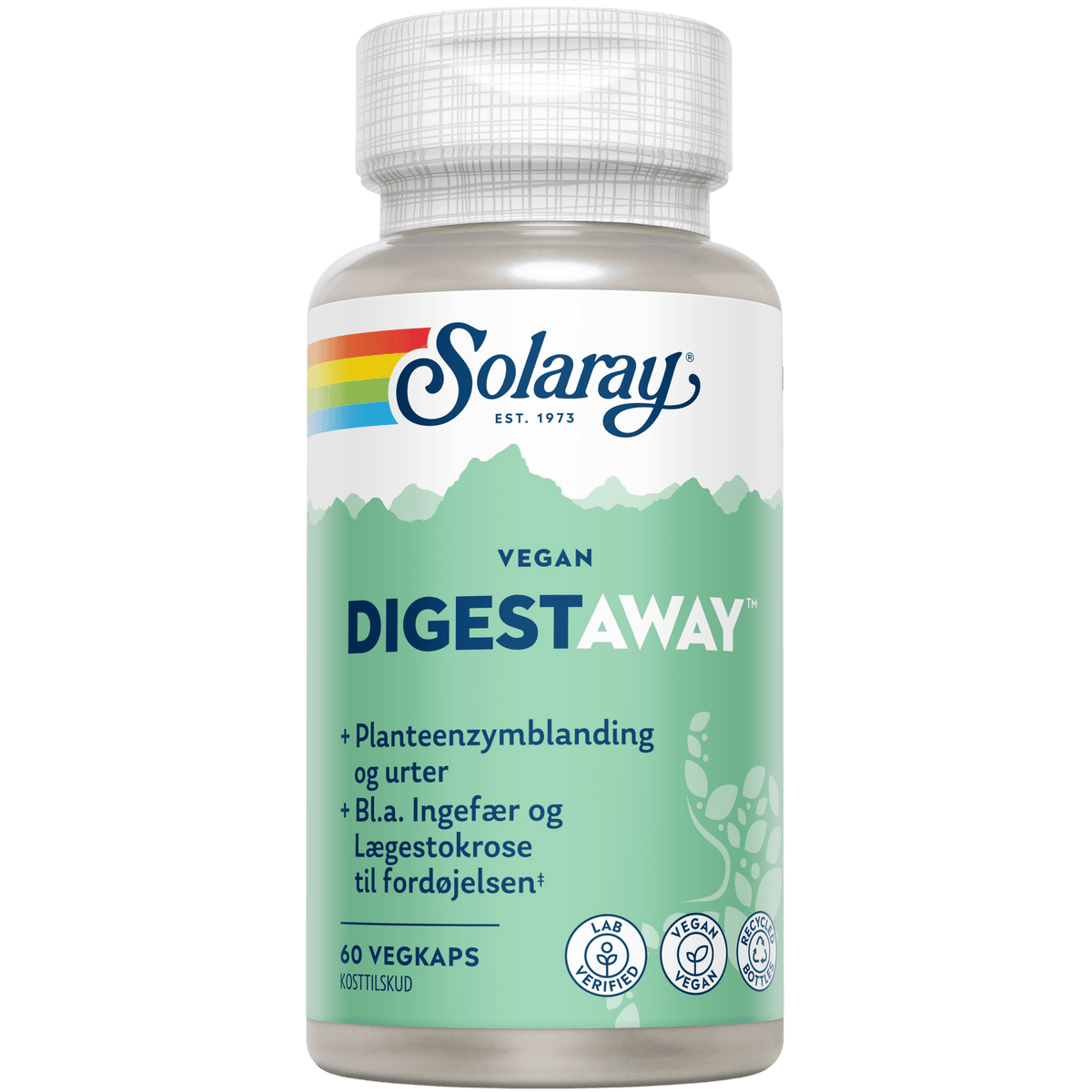 Solaray Digestaway | 60 kapslar