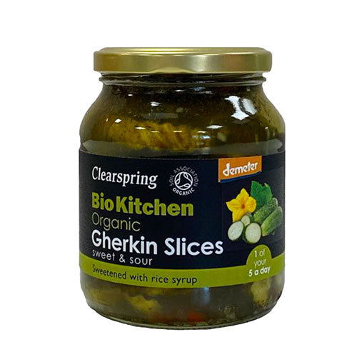 Saltgurkor i skivor EKO Demeter