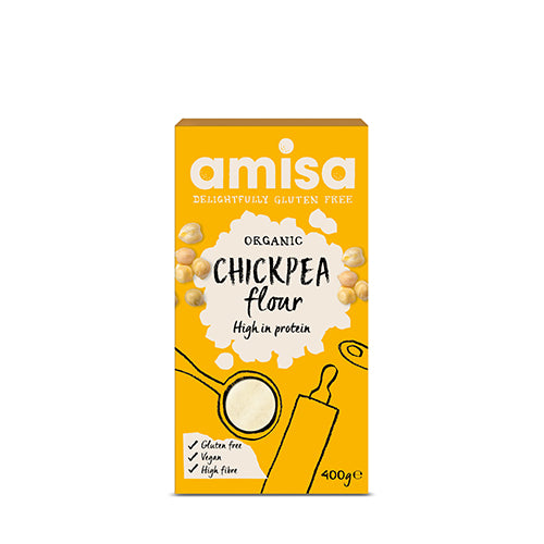 Amisa Kikärtsmjöl Fint Glutenfritt Eko | 400 g