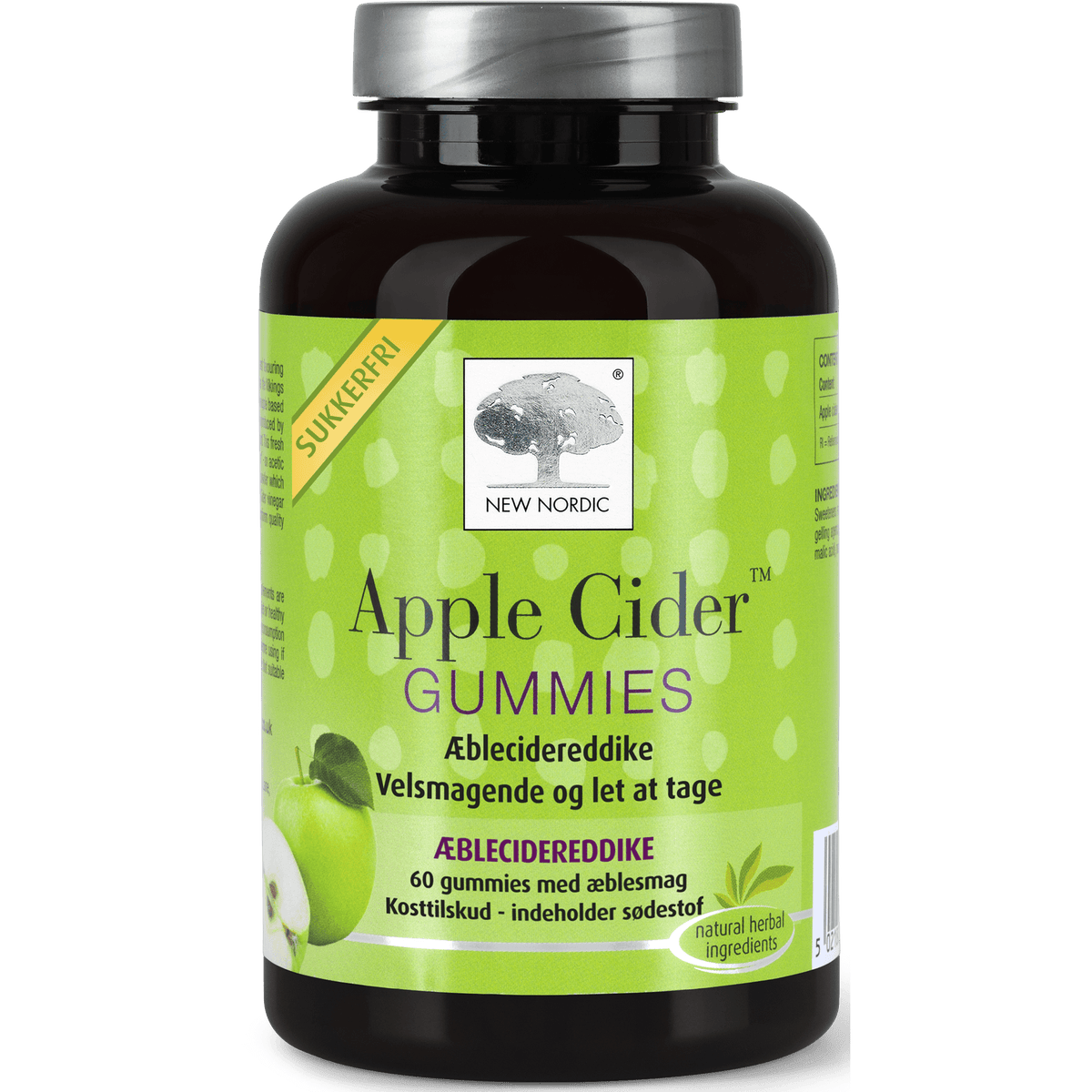 New Nordic Apple Cider Tuggtabletter | 60 gummies