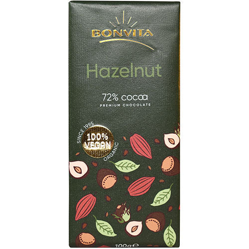 Choklad Mörk Hasselnöt 71% EKO