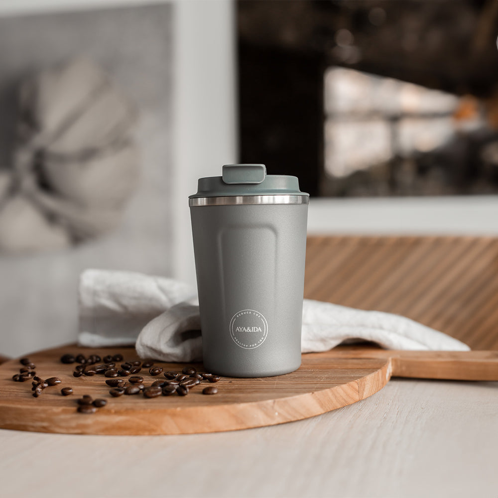 Termosmugg Rostfritt Stål Tropisk Grön