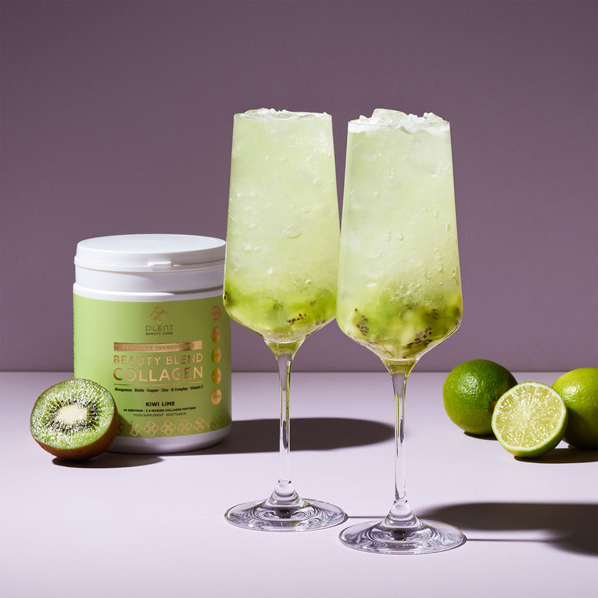 Plent Beauty Blend Collagen | Kiwi Lime