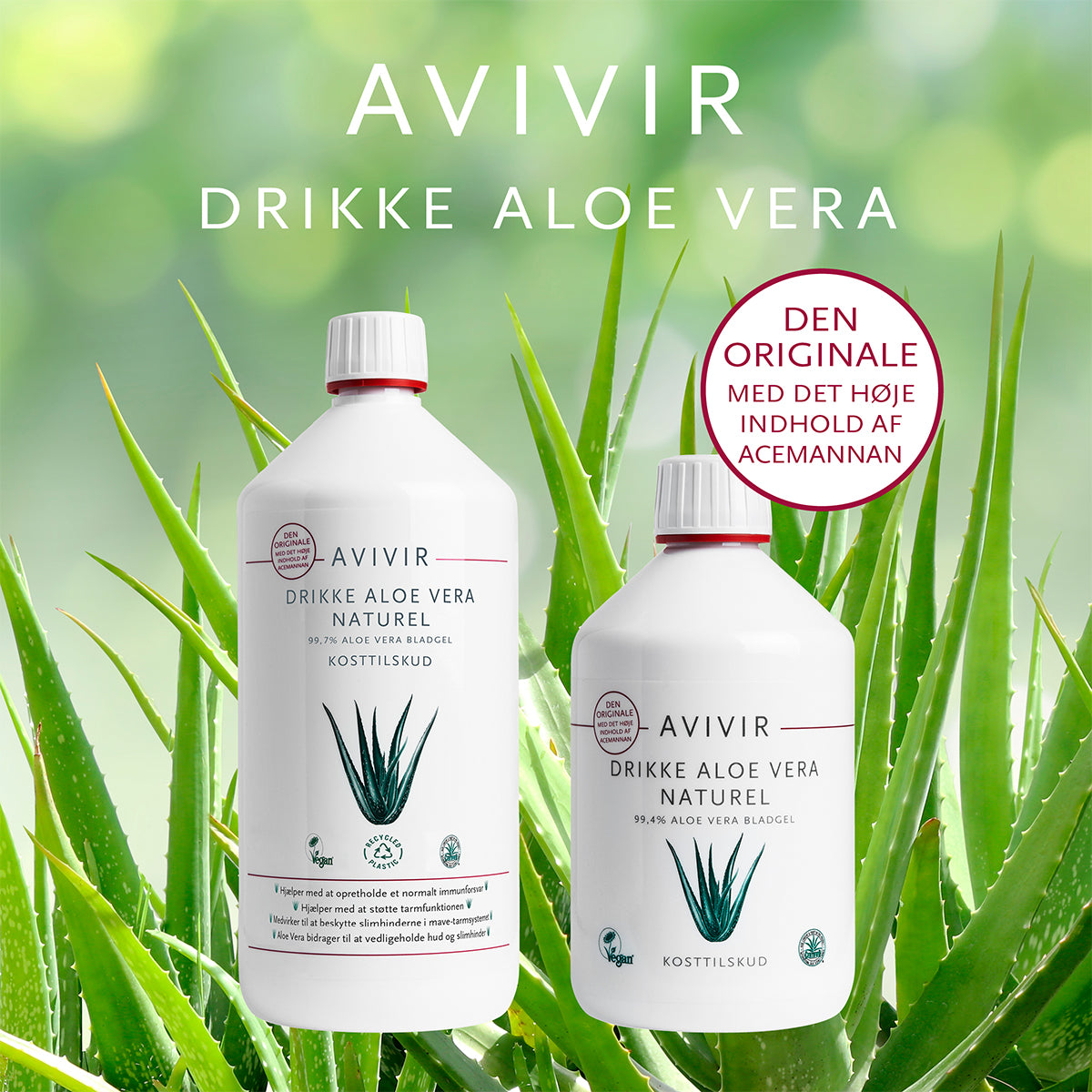 Aloe Vera Dricka Naturell