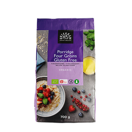 Fyrkornsgröt Havregryn Glutenfri Eko