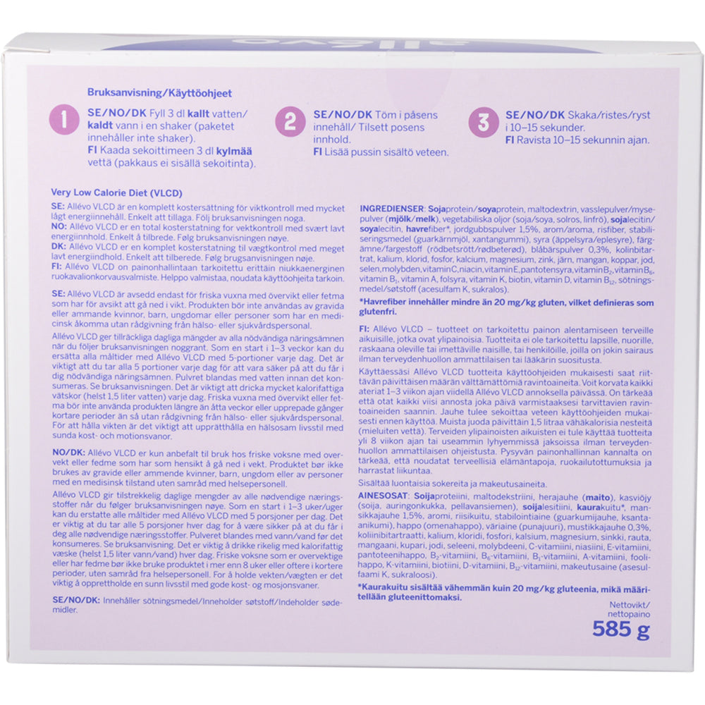 Shake Skogsbär Vlcd