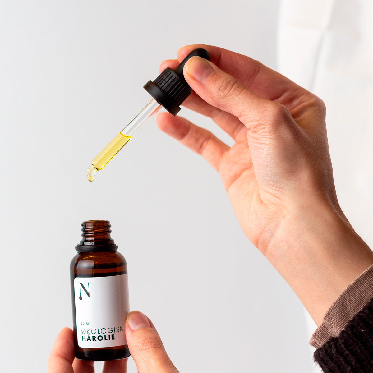 Ekologisk Hårolja
