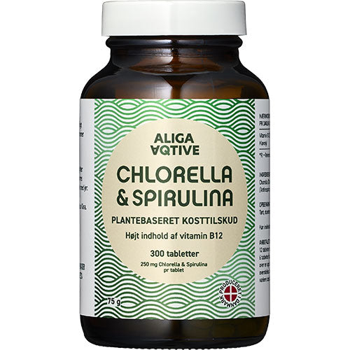 ALIGA AQTIVE Chlorella & Spirulina Tabletter
