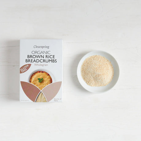 Fullkornsströbröd Av Brunt Ris Eko