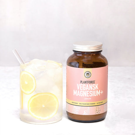 Plantoforce Veganskt Magnesium + Citron