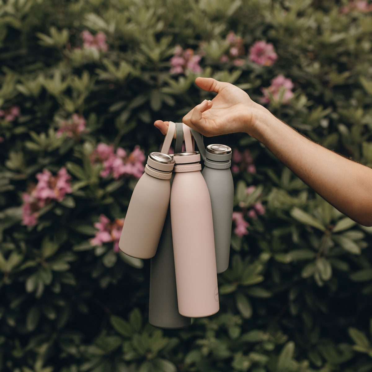 Flaskhandtag Mörkgrå