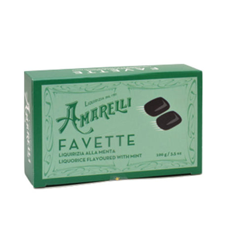 Amarelli Favette Ren Lakrits Med Smak Av Mint
