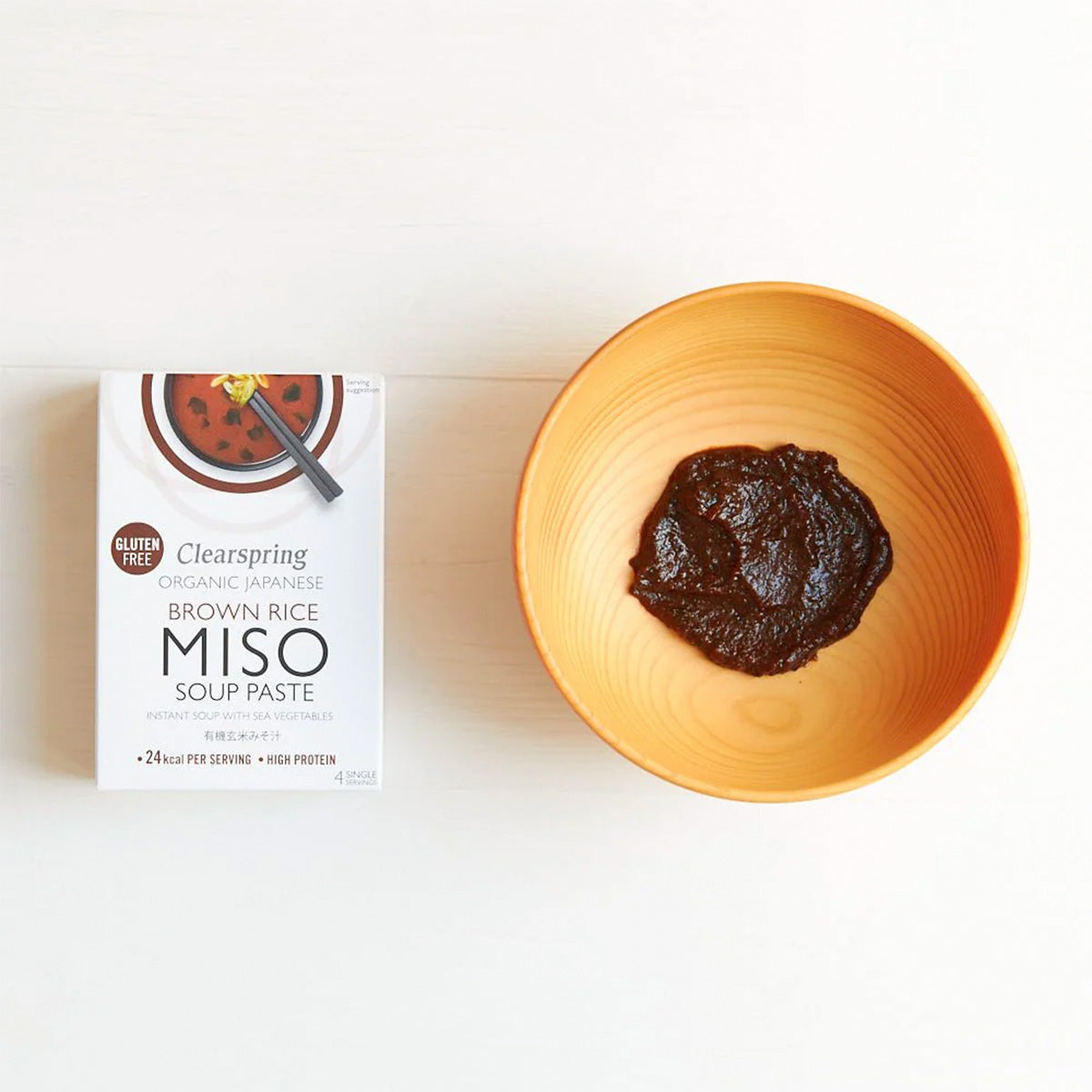 Instant Misosoppa Pasta Brown Rice EKO