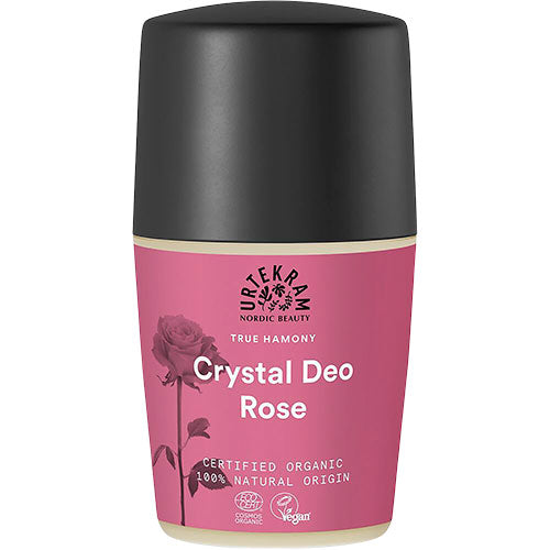 Urtekram Rose Crystal Roll-On Deodorant Eko & Vegan | 50 ml
