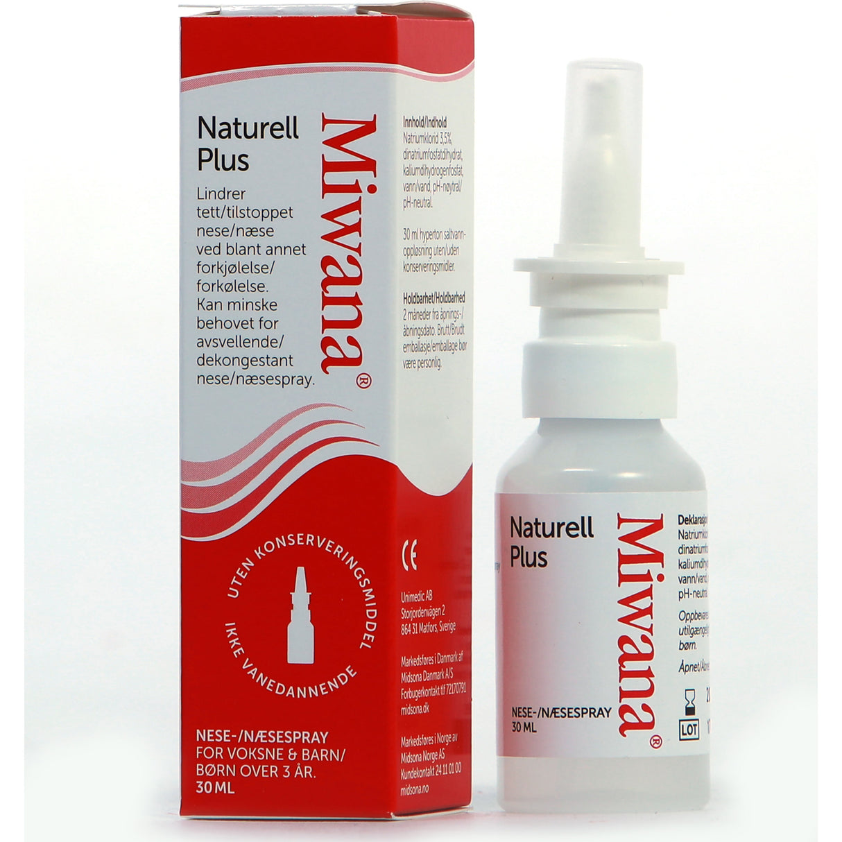 Nässpray Mentol Plus