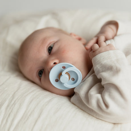 Colour Latex 0-6mån Symmetrisk (Iron/Baby Blue) 2 st