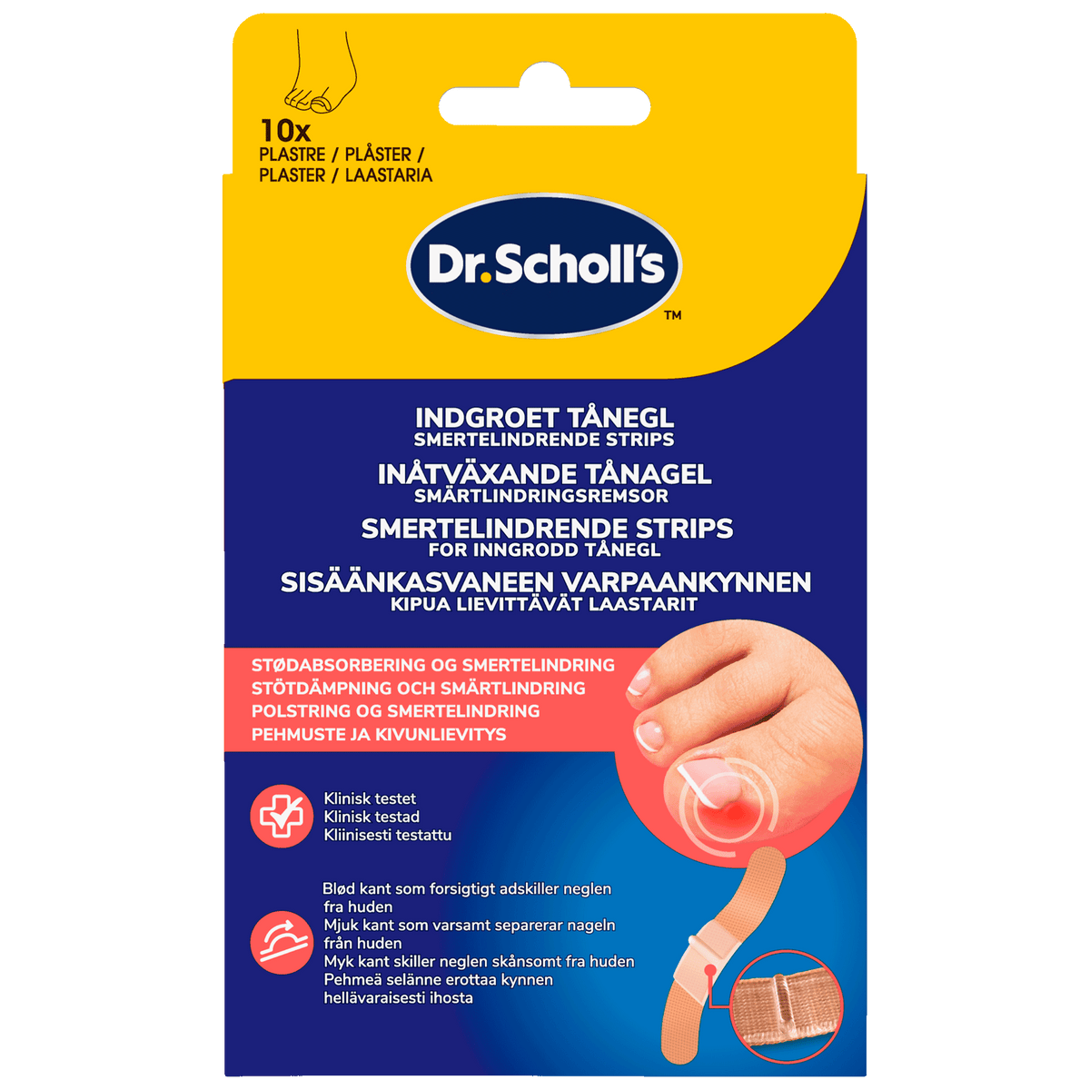 Scholl Dr. Scholl´s Nageltrång Strips